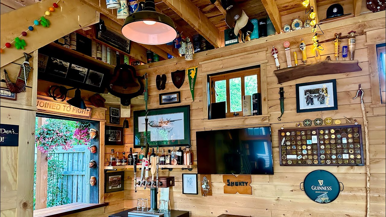Bar in a Barn: Garage Bar, Pub Shed, Home Bar…The Black Barn Pub