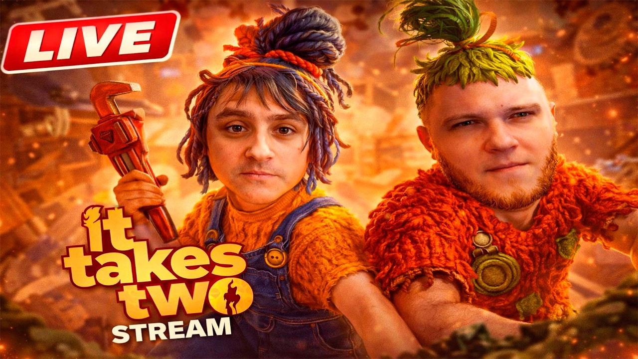 🔥 ОНА — МЭЙ, ОН — КОДИ… ЭТО БУДЕТ ХАОС! 😱 | It Takes Two #LIVE  @TramadoL-Gaming \\Начинаем с начала