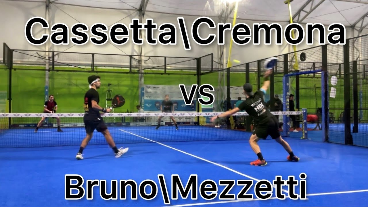 Cassetta\Cremona VS Bruno\Mezzetti 7-5 6-4 - Master Circuito Slam 2022