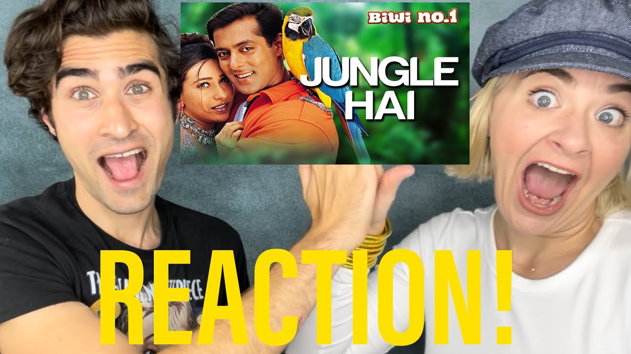 Jungle Hai Aadhi Raat Hai REACTION! | Salman Khan, Karisma Kapoor | Kumar S | Hema S | 90’s songs