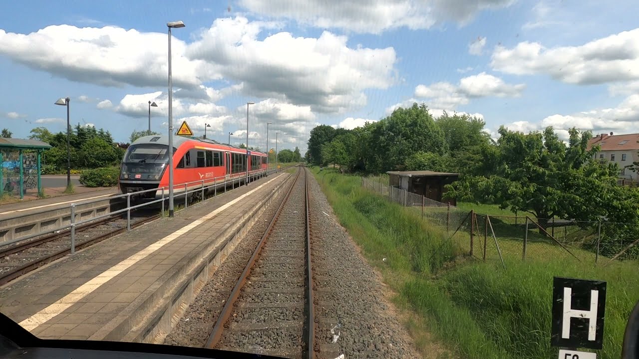 Führerstandsmitfahrt + RB11 Rostock Hbf - Tessin
