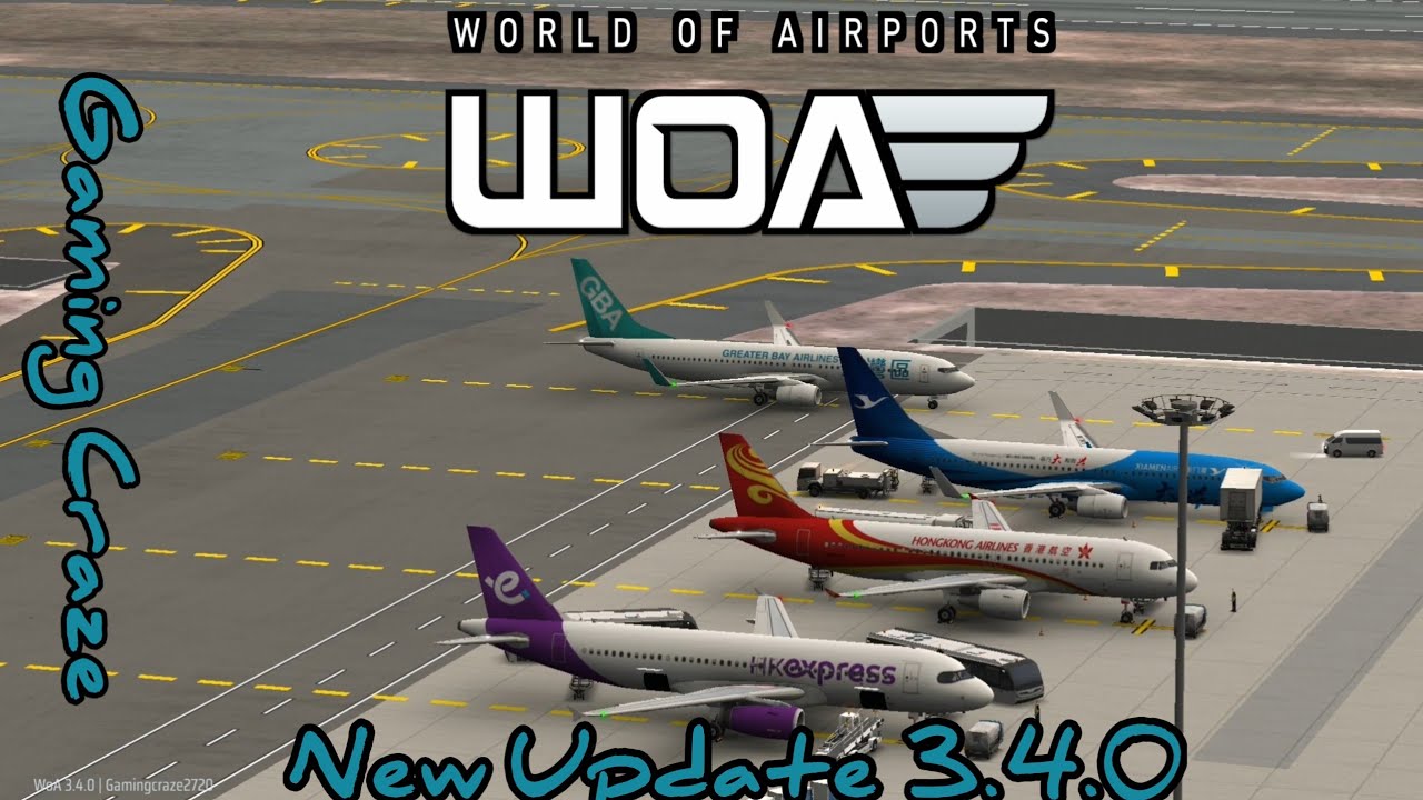 World of Airports NEW UPDATE 3.4.0 😱 | Hong Kong Airport Looks Insane!