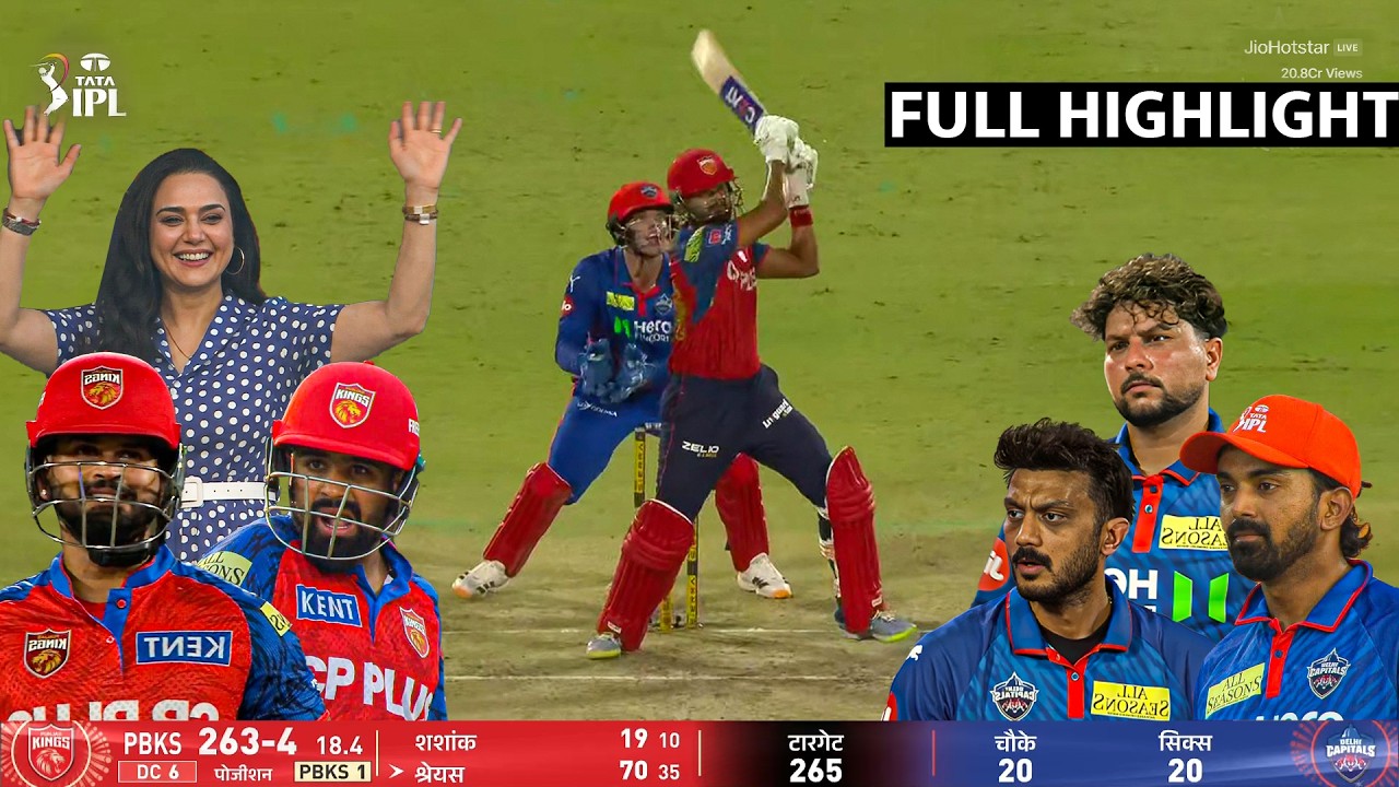 PBKS vs DC IPL 2026 Full Highlights | Punjab vs Delhi IPL 2026 Full Highlights