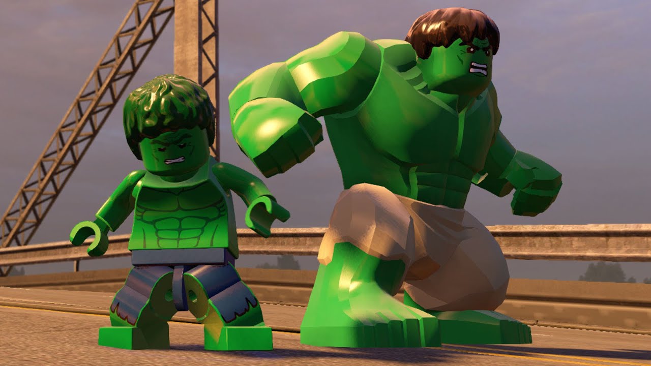 LEGO Marvel's Avengers - All Hulk Characters | Free Roam Gameplay  (PC HD) [1080p]