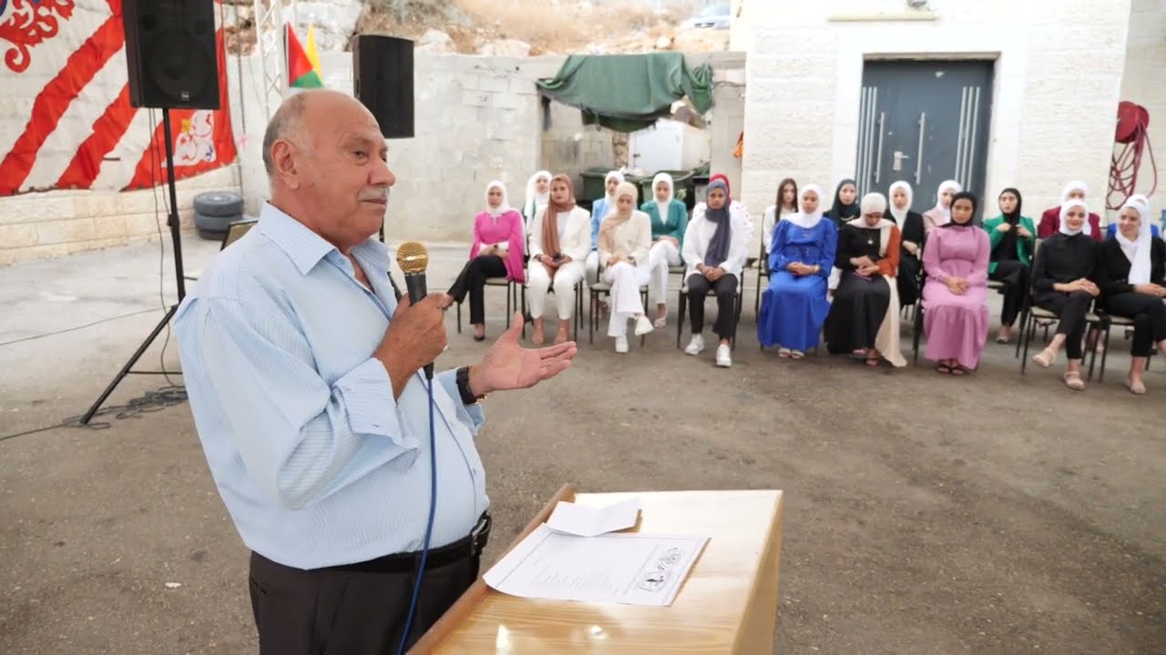 حفل تكريم الناجحين في الثانويه(فوج الاسرى والمسرى) دير عمار