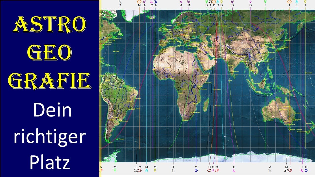 Deinen Kraftplatz und Seelenort finden (Astrogeografie) || Astrologie
