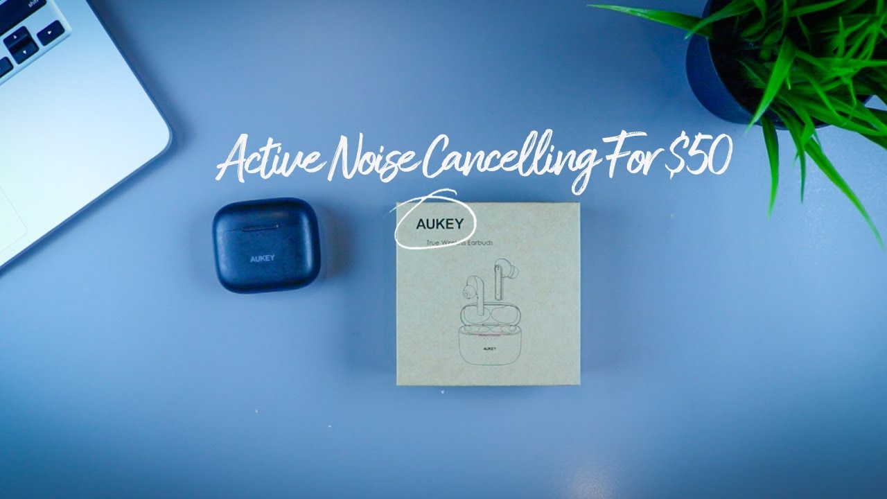 Aukey True Wireless Earbuds / Active Noise Cancelling for less than $60