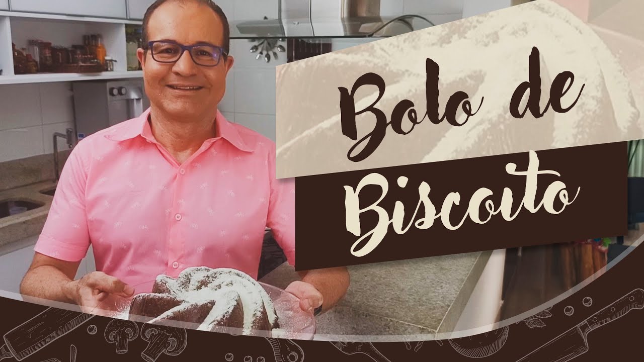 Bolo de biscoito | Na Cozinha com Oloares Ferreira