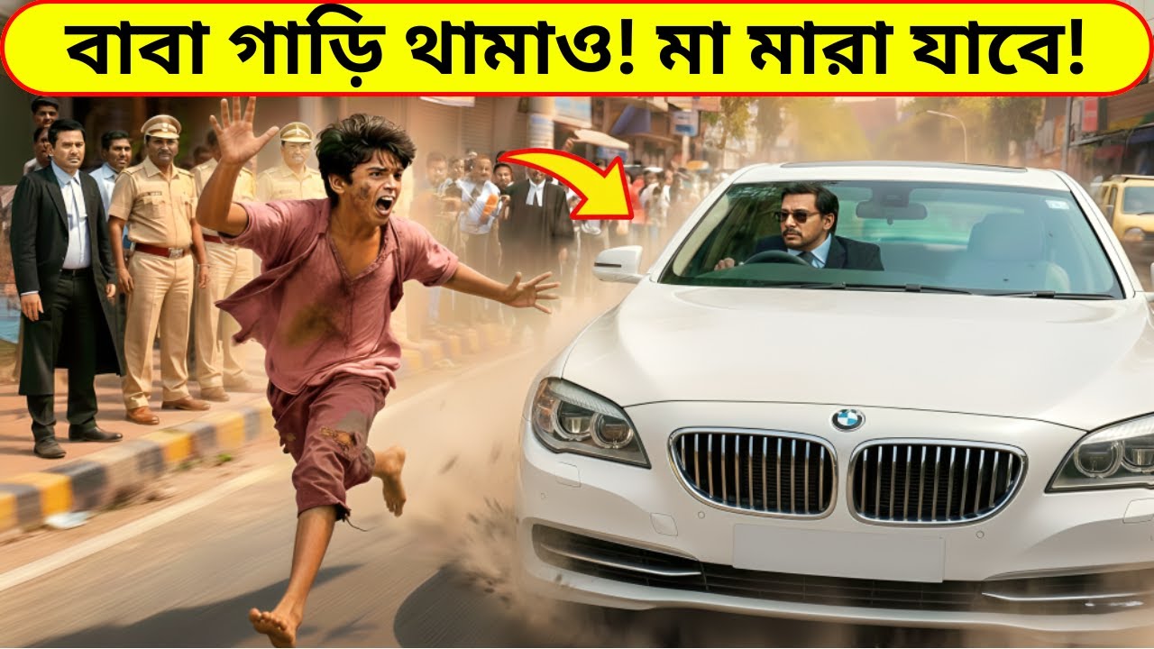 আবর্জনা কুড়ানো ছেলেটি হঠাৎ চিৎকার করে উঠল— ‘বাবা গাড়ি থামাও! মা মারা যাবে!’ তারপর যা, কল্পনাও করেনি…