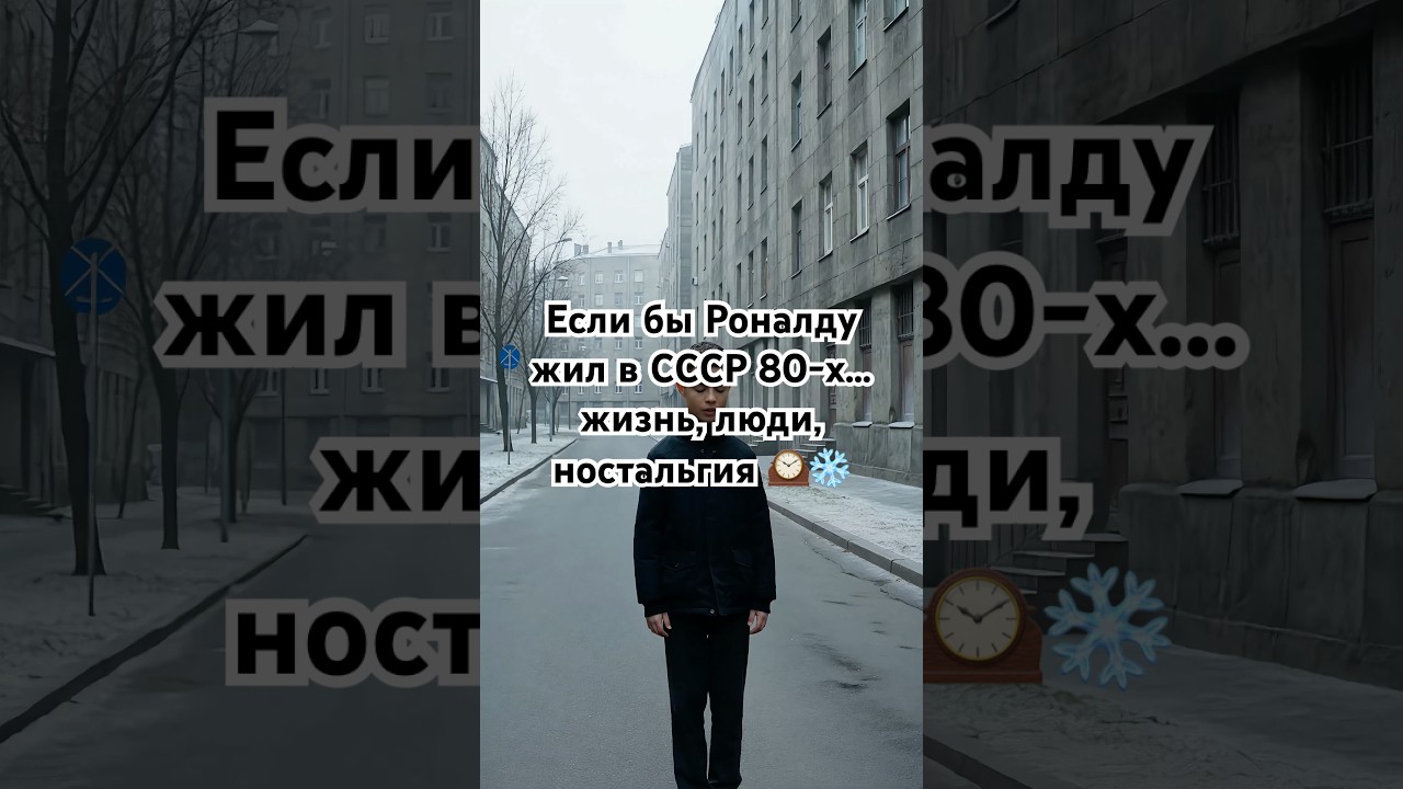 Что если бы Роналду жил в СССР 80-х&hellip; #ronaldo #ссср #football