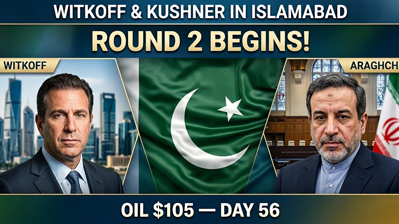 Round 2 Begins &mdash; Witkoff & Kushner In Islamabad | Iran War April 25