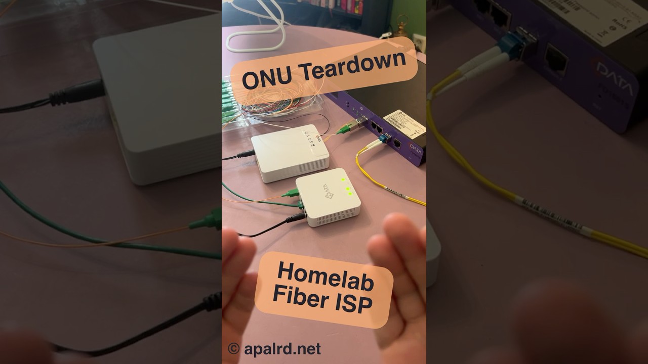 What's Inside a Fiber Optic Network Unit (ONU)? #gpon #ftth #fiberoptics
