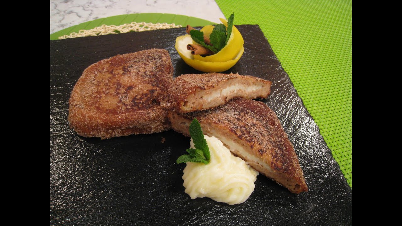 Cómetelo | Torrijas rellenas de chocolate