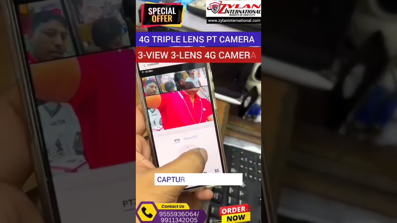 WORLD'S FIRST 3-View 4G Camera || UNBELIEVABLE! 3-Lens 4G PTZ || Revolutionary 4G Triple Lens