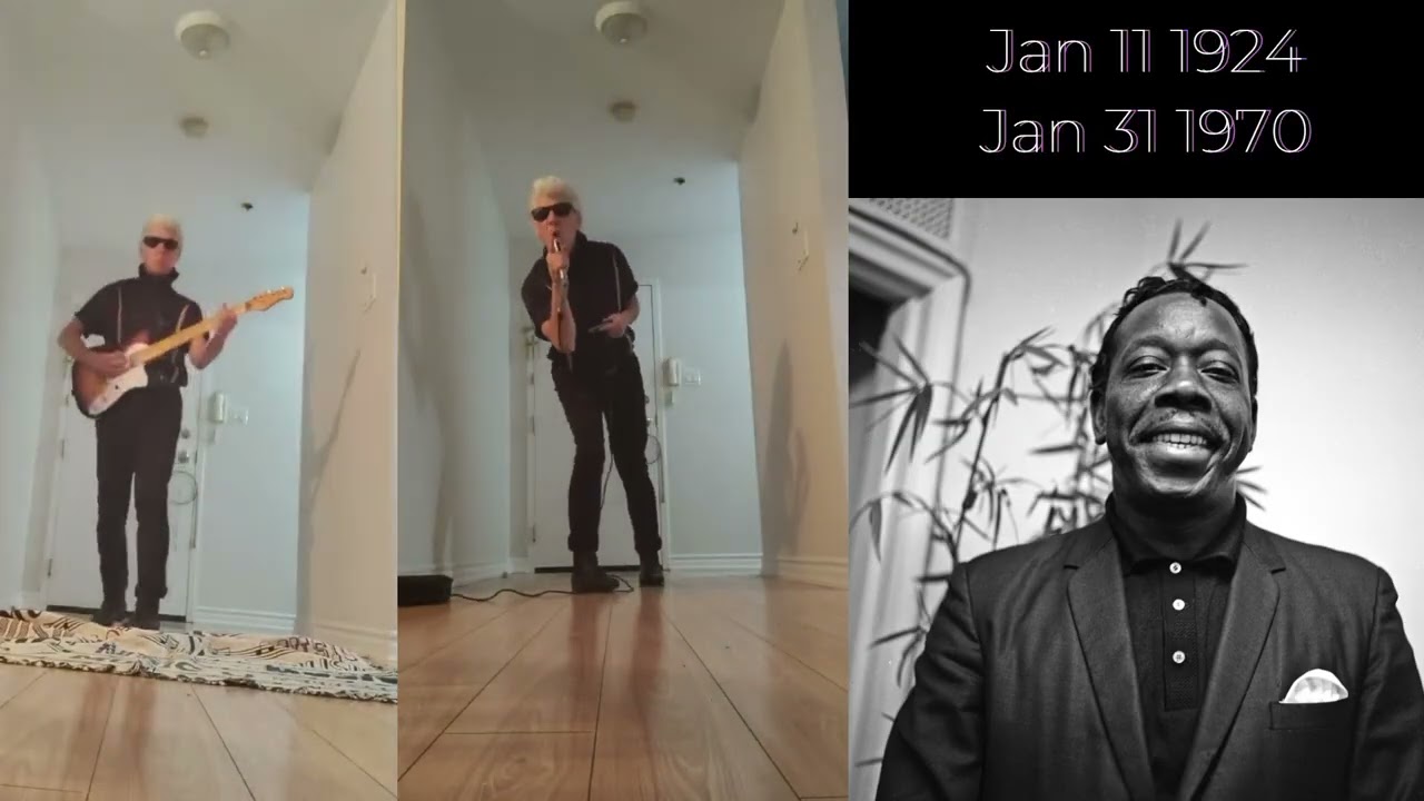 Slim Harpo Don't start crying now. Homemade demo  Elbore Jimy James plays Slim Harpo DEMO