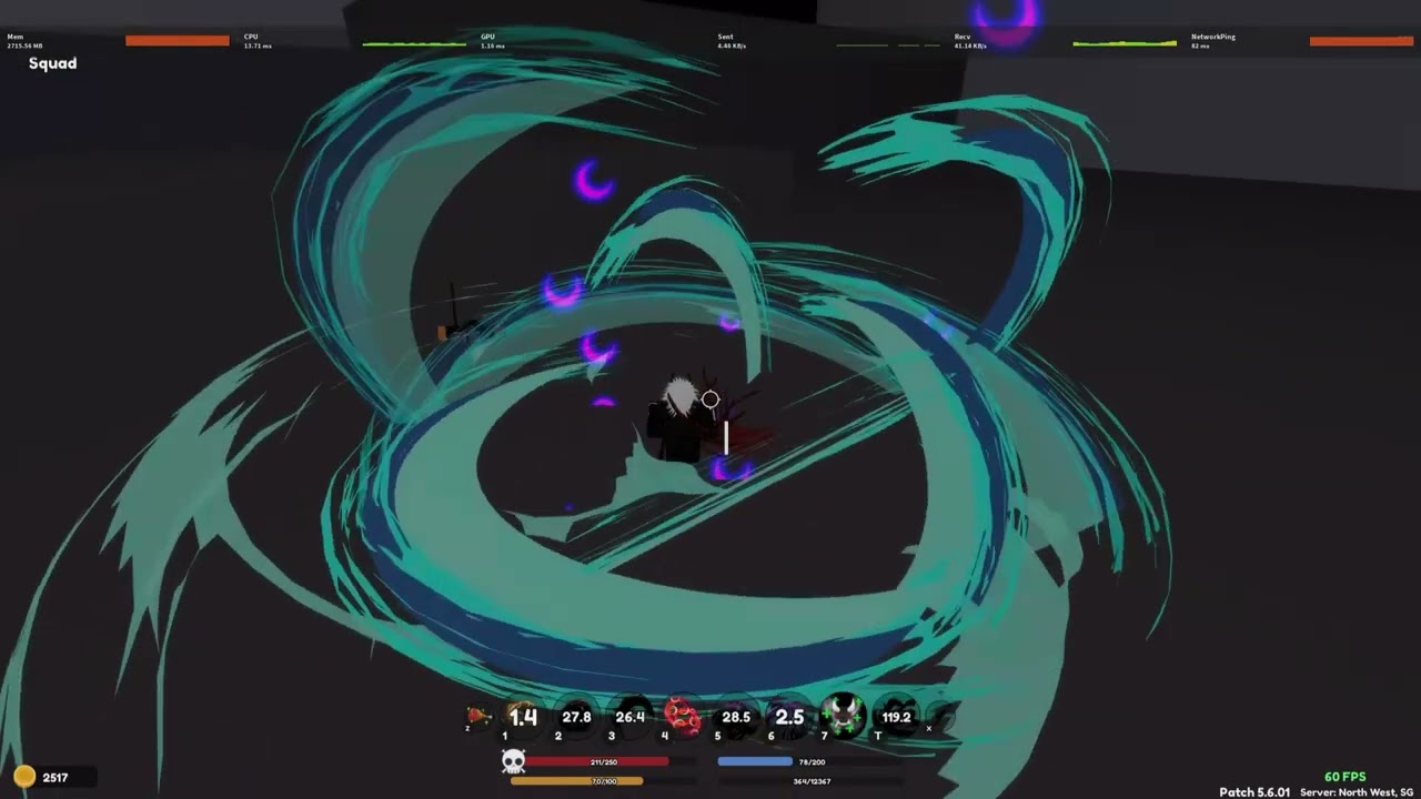 Sparring randoms #roblox #demonslayer #pvp #robloxpvp #demonfall 