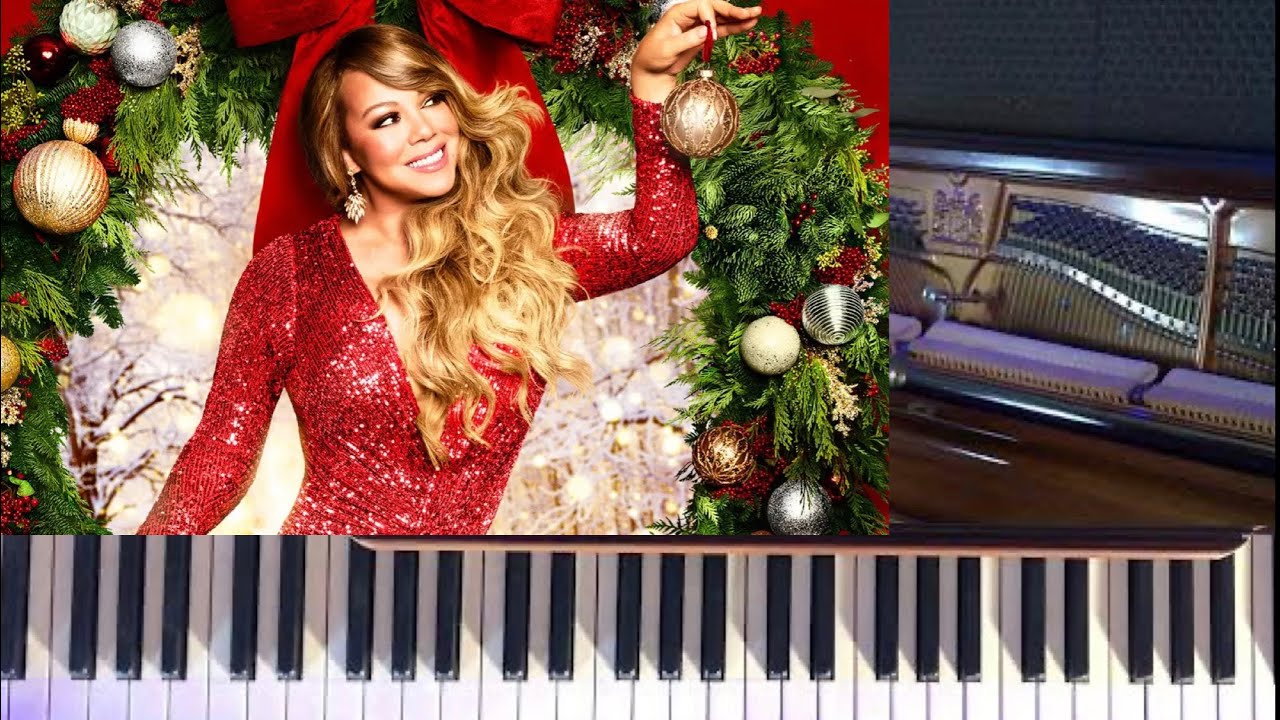All I Want For Christmas Is You - Mariah Carey (Pianoskolan) [ALLA ACKORD]