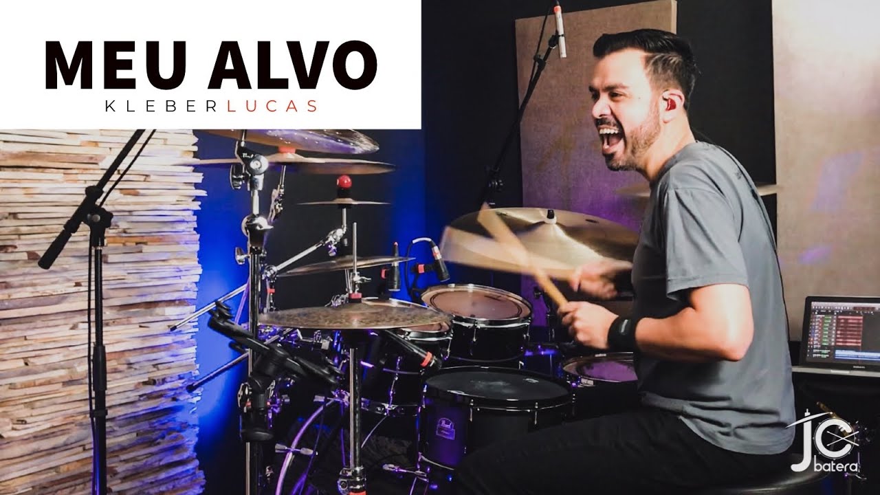 Meu Alvo - KLEBER LUCAS - JC Batera (DRUM COVER)