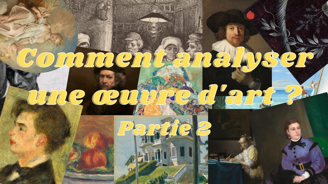 Comment analyser une œuvre d'art ? Etape 2 : CHERCHER