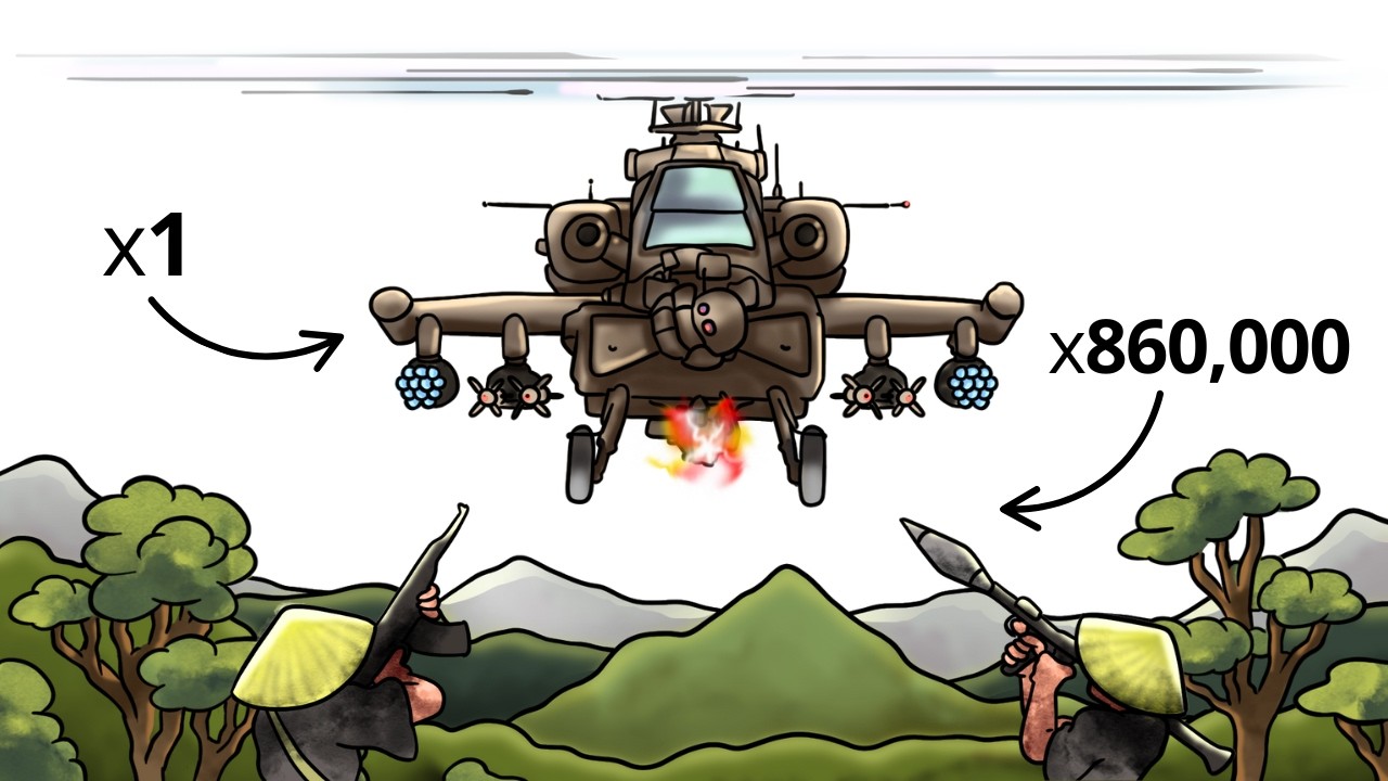 What If a Modern Helicopter Fought in Vietnam?