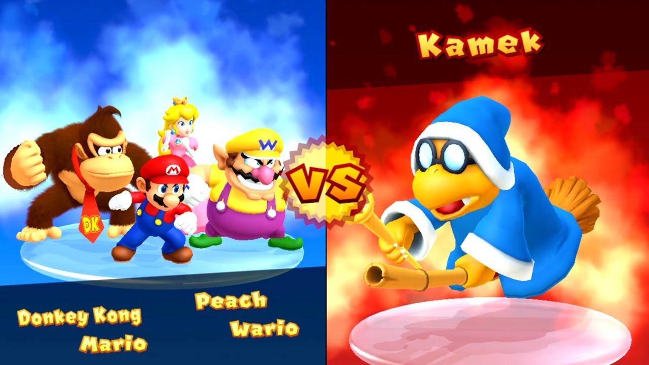 Mario Party 10 - Airship Central (4 Player Mario Party Mode)