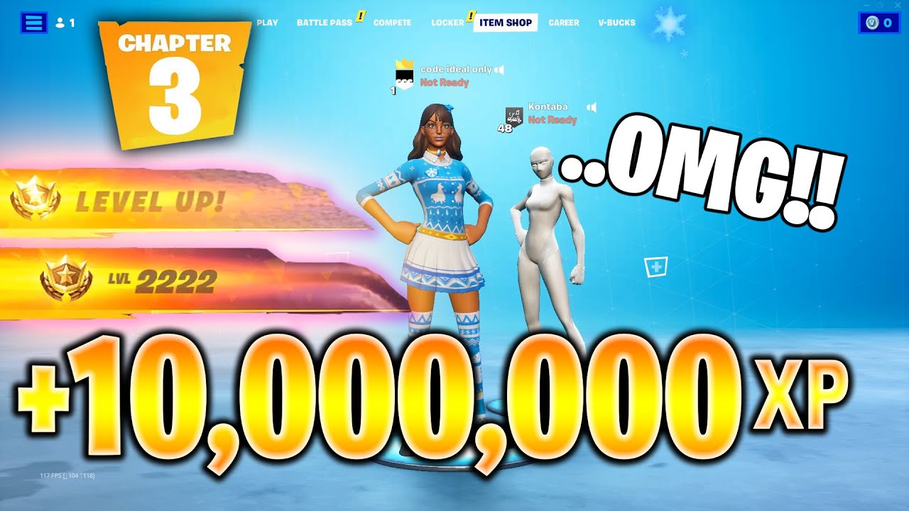 Chapter 3 FAST SOLO CREATIVE XP GLITCH !! (1M XP PER GAME)