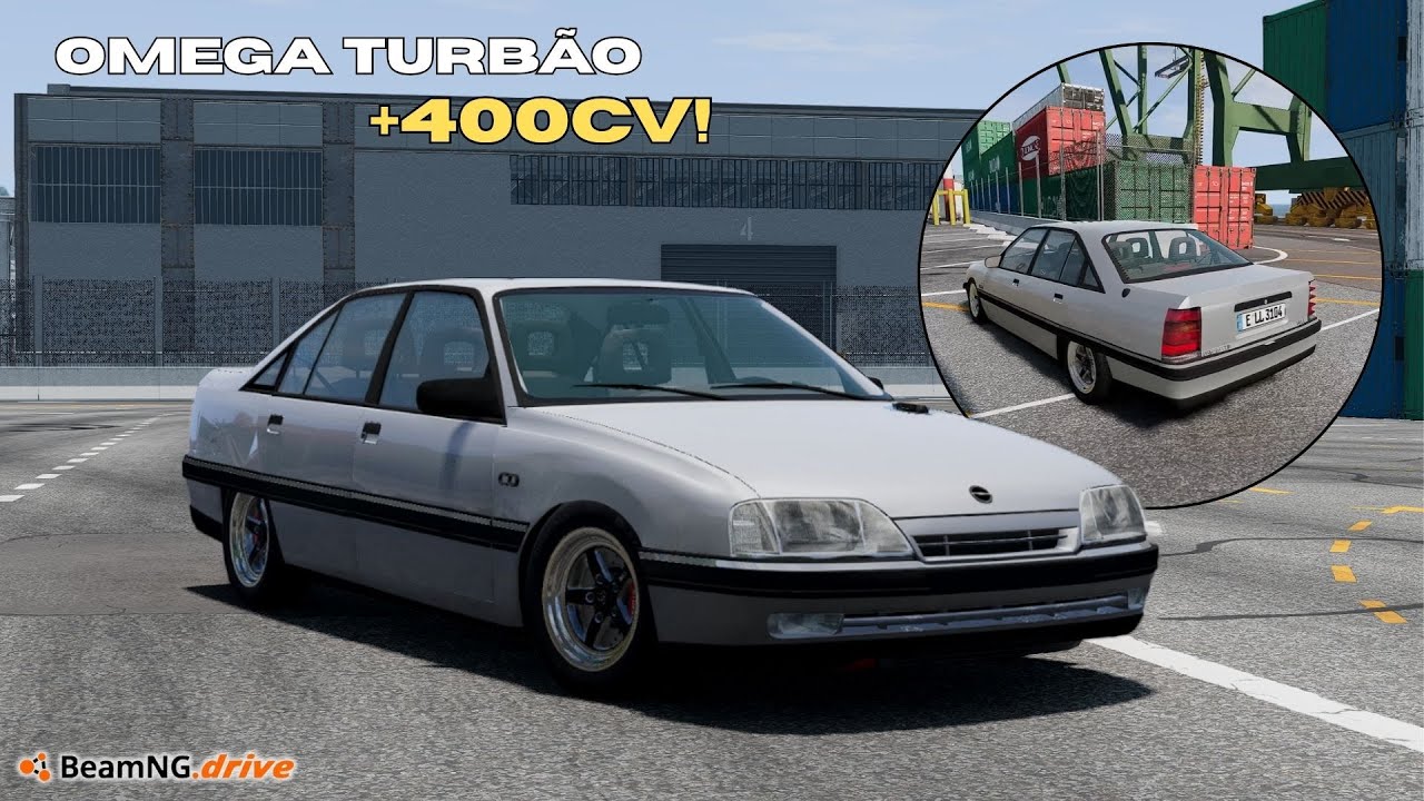 MONTEI UM OMEGA 4.1 TURBO COM MAIS DE 400CV! - BeamNG.Drive