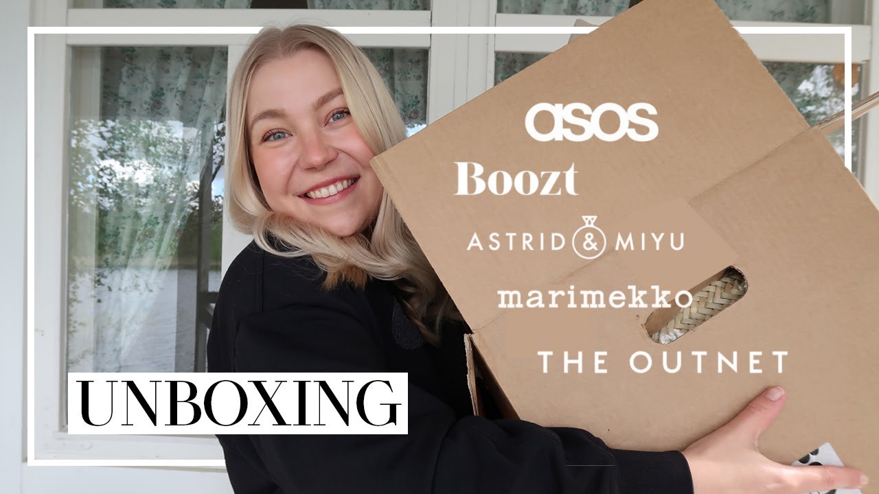 OSTOSTEN ESITTELY & UNBOXING | MARIMEKKO, BOOZT, SANDRO, ASOS | Katri Konderla
