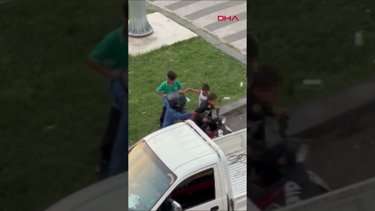 Tekirdağ'da çocukların motosiklet hırsızlığı kamerada