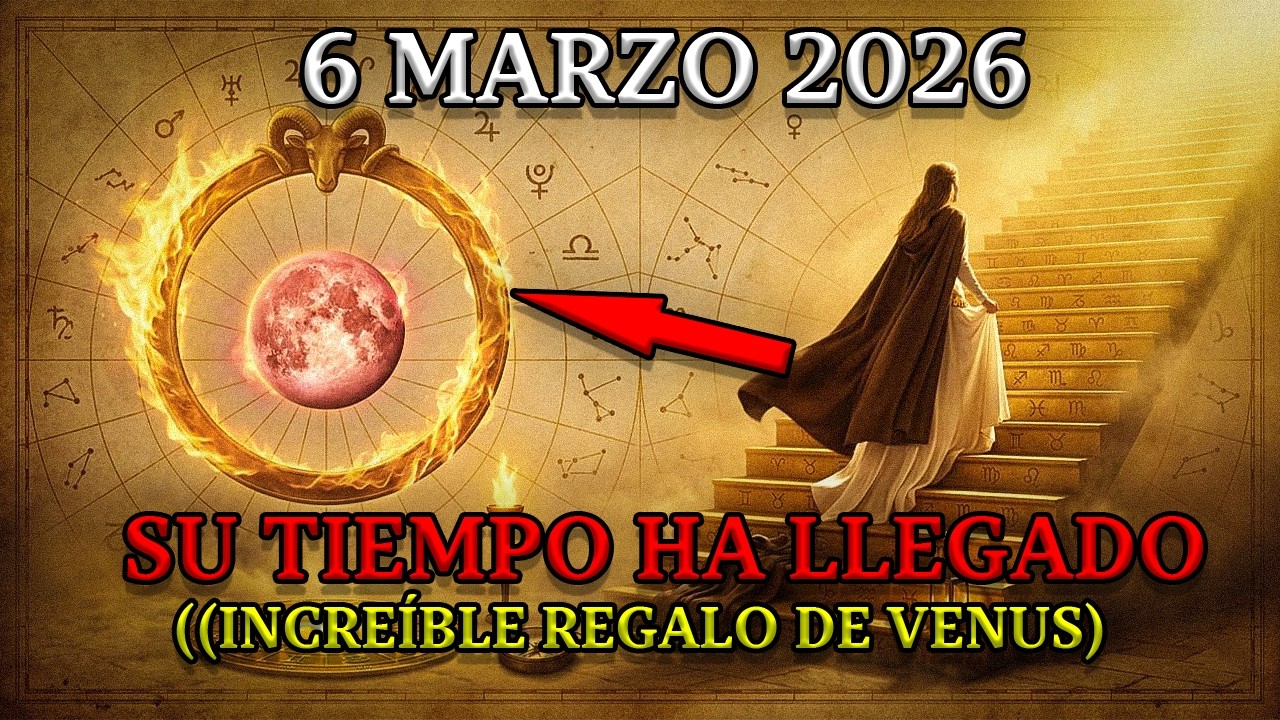 ¡INCREÍBLE TRANSICIÓN DE VENUS EL 6 DE MARZO! ¡El universo quiere que hagas el primer paso!