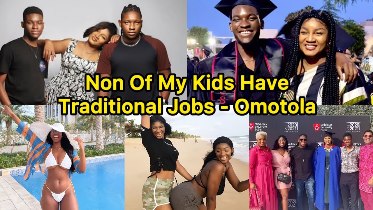 Omotola Jalade's Children, Their Age, Relationship Status & Occupation