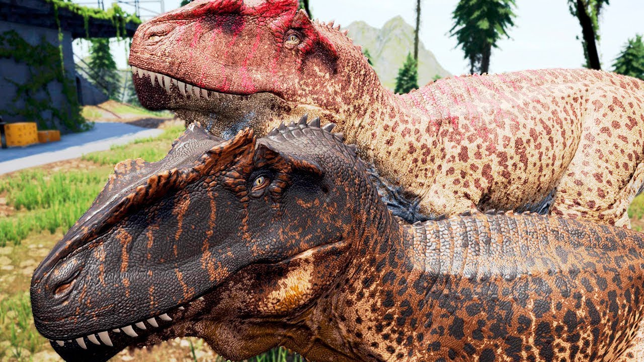 Casal de Giganotossauro + Tática de Caça, Carnotauro Veloz (SQN) | The Isle Realismo | (PT/BR)