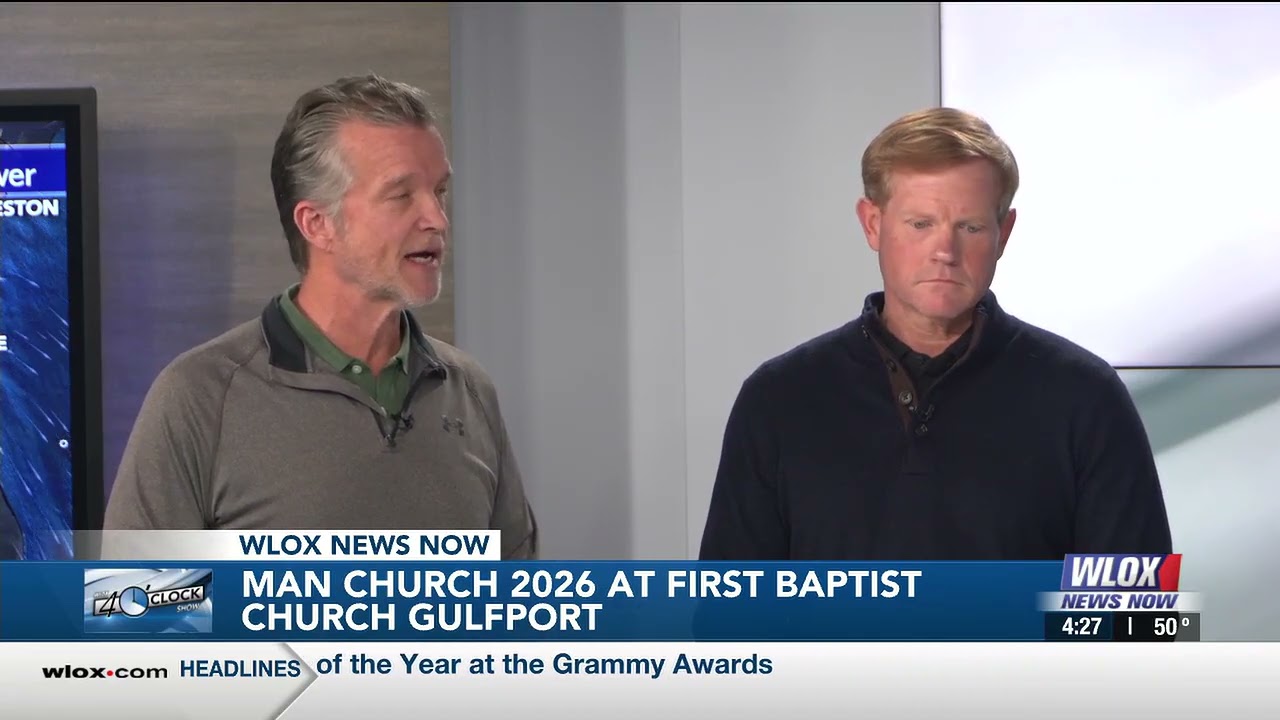 Happening February 5: Man Church at First Baptist Gulfport