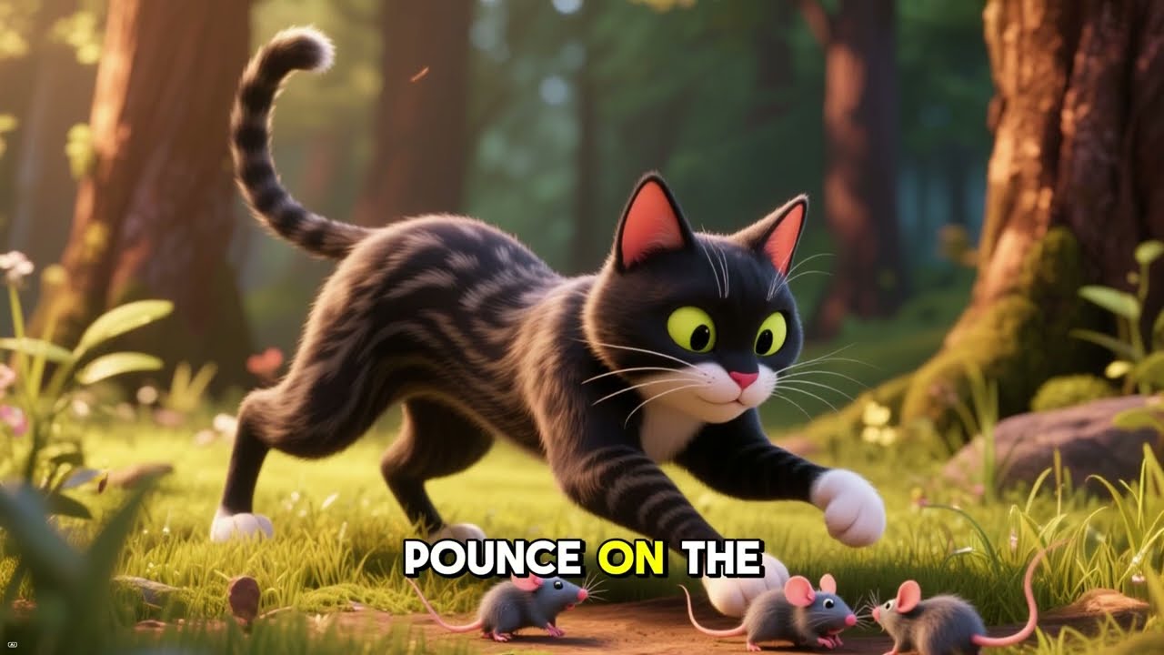“The Cat and the Bell – Classic Moral Story for Kids | Lessons on Problem-Solving & Teamwork”