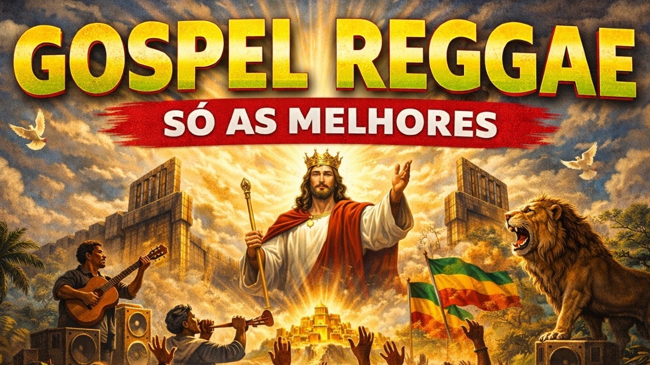 REGGAE GOSPEL 2026 🔥 Rei da Glória | Louvores Proféticos Baseados no Salmo 24 e Apocalipse