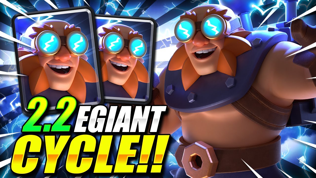 2.2 ELIXIR FASTEST ELECTRO GIANT CYCLE DECK EVER!! THIS ISN’T FAIR!!