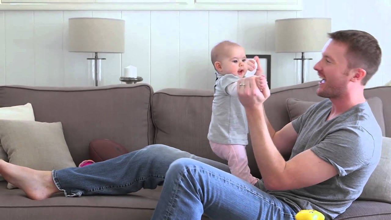Dad's First Day Alone With Baby! Funny Ad | funny baby videos