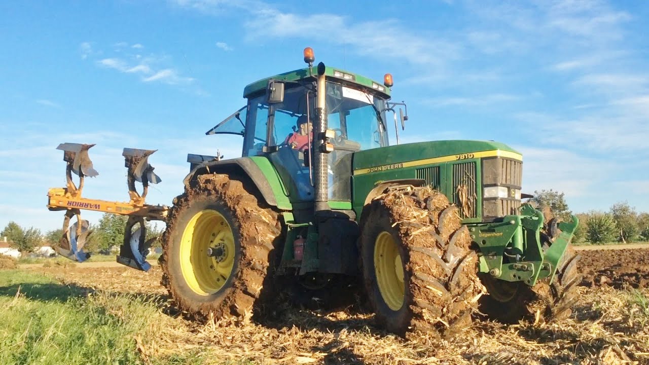 John Deere 7810 + Trivomere Moro