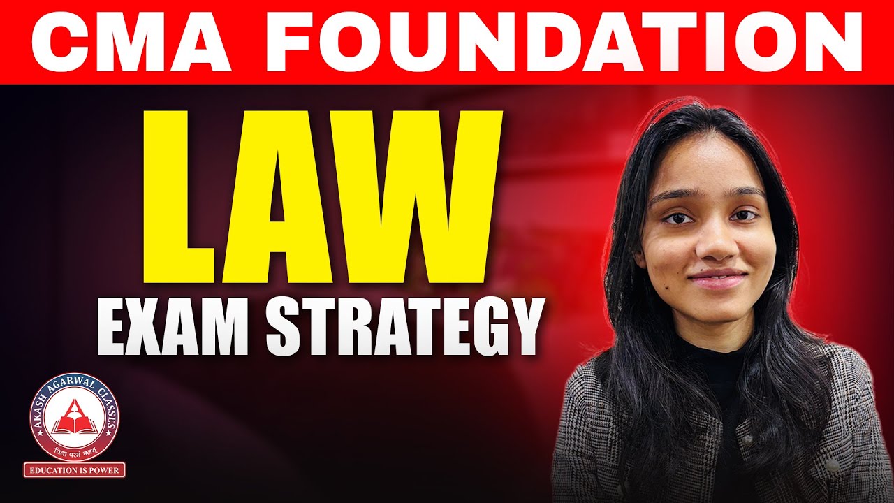 How to Prepare CMA Foundation Law for June 2026 Exams ?