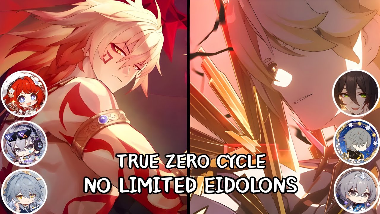 RNG-less True Zero Cycle | Mydei x Phainon True 0 Cycle MoC12 3.4 - No Limited Eidolons