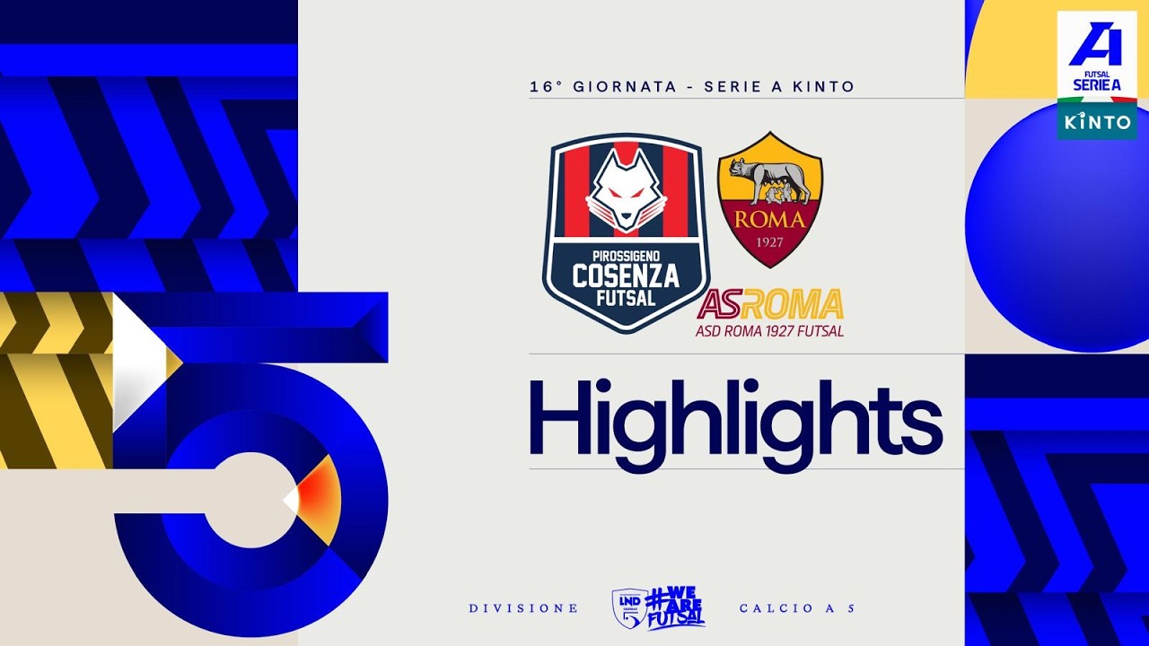 Pirossigeno Cosenza-Roma 1927 2-6 | Gol e highlights | 16ª giornata | Serie A KINTO 2025/2026