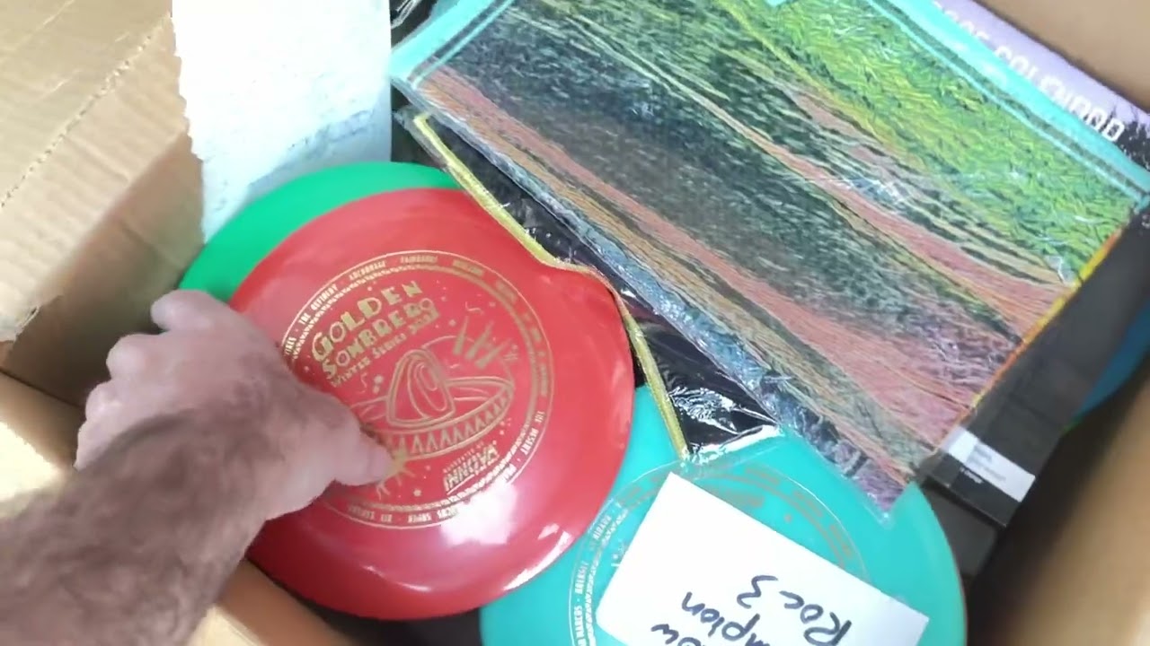 Unboxing Ice Bowl discs Good Vibes Ranch this Sunday