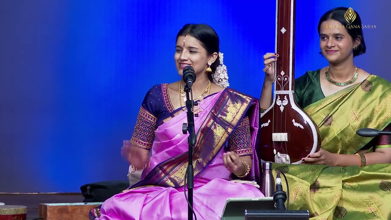 Kruthi Vittal | Full Concert LIVE | Margazhi Mela 2025 | Krishna Gana Sabha