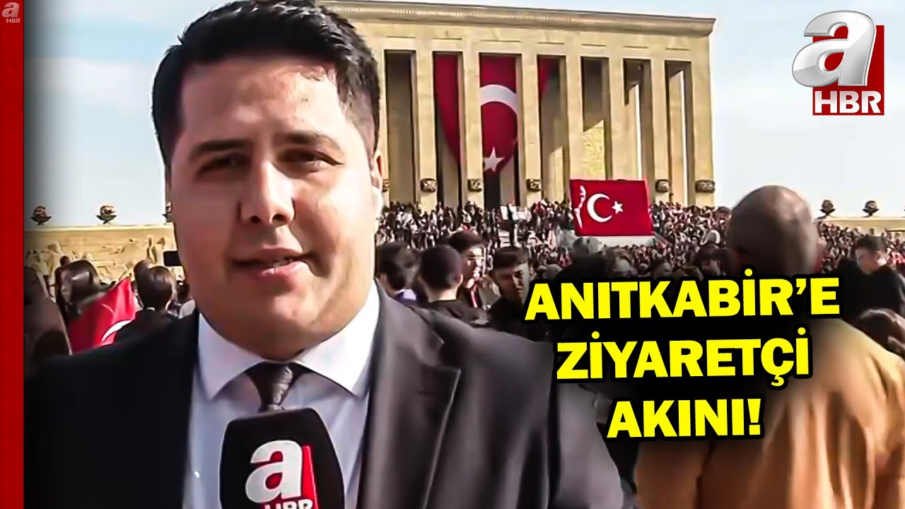 10 Kasım'da Anıtkabir'e Ziyaretçi Akını! | A Haber