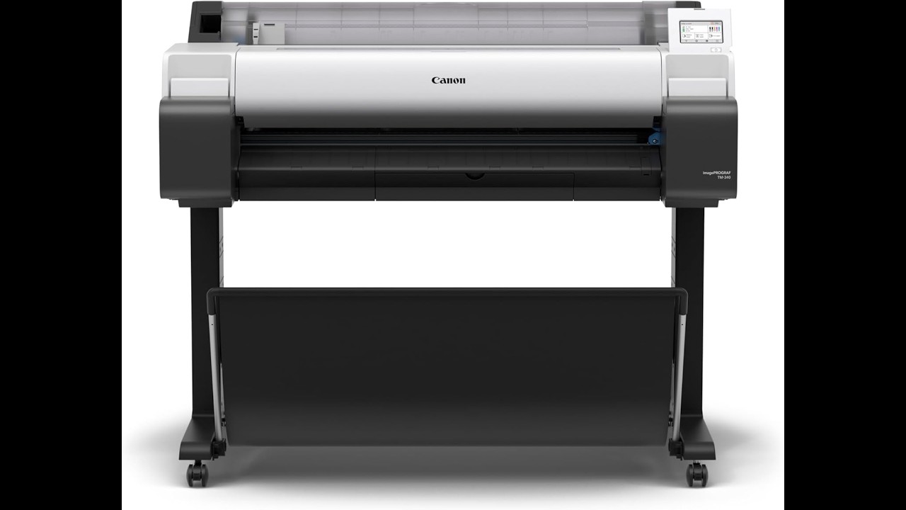 Canon imagePROGRAF TM-340 36-Inch Printer – Perfect for Posters, CAD, and Signage at Home or Office
