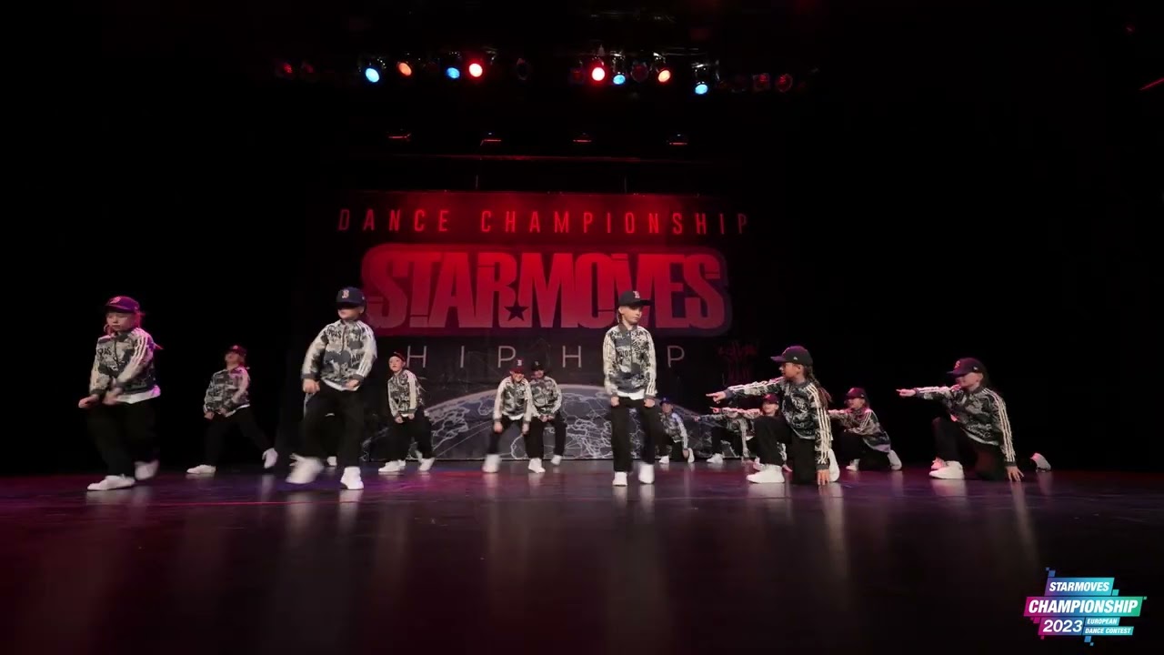 B Town Gang 3rd place GROUP BIG MINI KIDS Starmoves Championship 2023