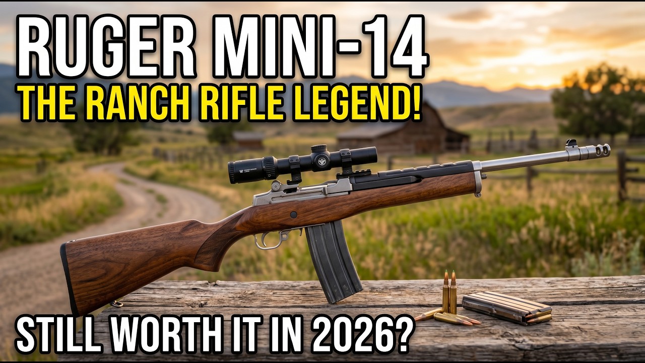 The Ruger Mini-14: The Most Misunderstood Rifle Ever? #RugerMini14 #AR15 #gunreviews