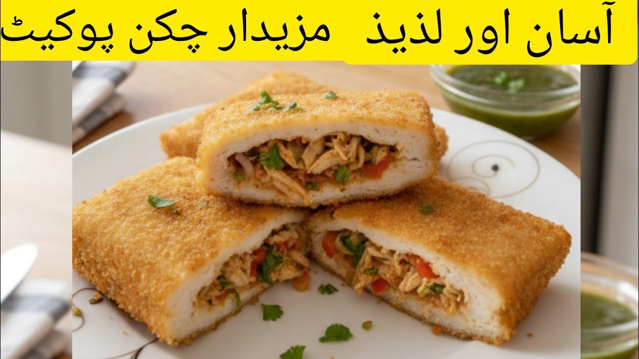 Chicken Pockets Recipe | First Vlog on Darsameen | One Dish Party + Birthday