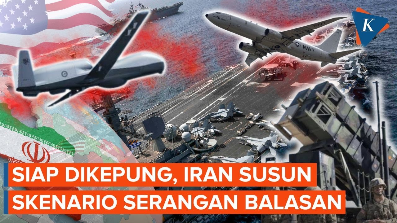 Timur Tengah Memanas! AS Tambah Armada Besar, Iran Susun Perang Multi-Front