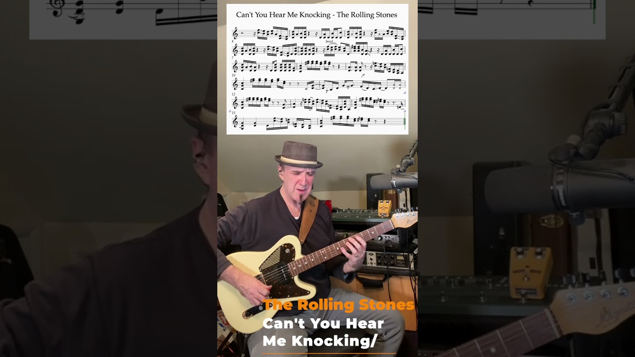 Can&rsquo;t You Hear Me Knocking - The Rolling Stones intro cover - Shinsmusic 65 Fuzz! In Standard tuning